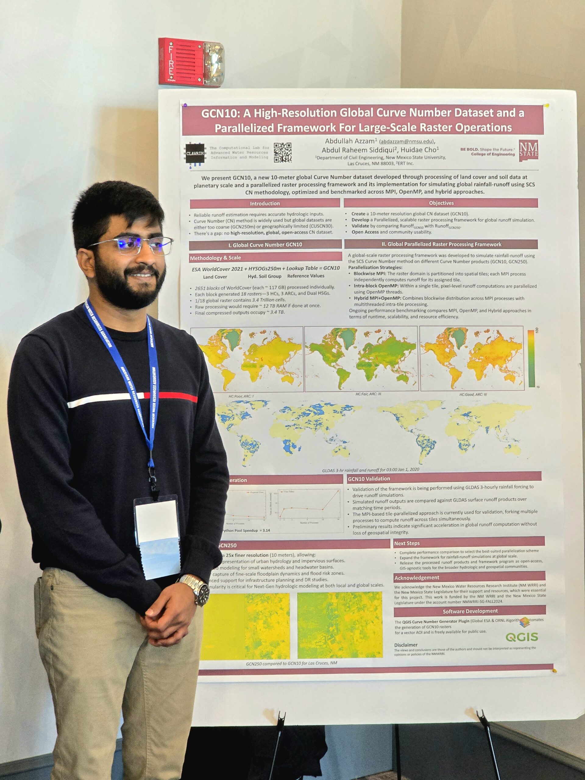 Abdullah presented at AWRA 2025 Spring Conference